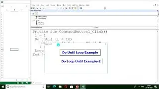 Do Until Loop In VBA