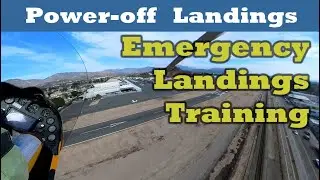 Emergecy Landings Training - Power off landings...