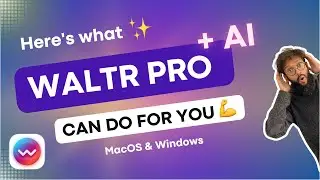 Meet our new WALTR PRO + AI! 💜🎉
