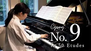 Czerny op.740 No.9, from The Art of Finger Dexterity