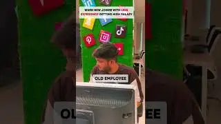 Old Employee vs New Employee | Old Vs New Employee Reel | Office Reel | Triology Studio