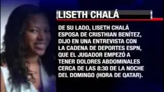 Liseth Chalá, en entrevista con la cadena de deportes ESPN