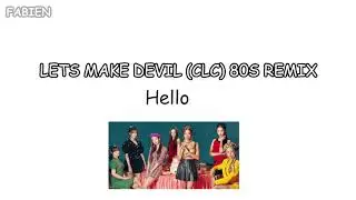 let’s make DEVIL - CLC 80s synthwave remix