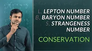 Lepton, Baryon, Strangeness Number EXPLAINED