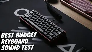 [ASMR] Personal favorite budget board | UTD 356 mini with Zaku switches| Sound Test