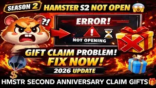 Hamster kombat season 2 Error problem and Not open 
