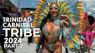Trinidad Carnival 2024 - TRIBE Carnival crossing Socadrome Stage Part 2 (of 2) [LIVE HD]