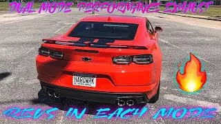 Dual Mode Performance Exhaust Revs in each mode 