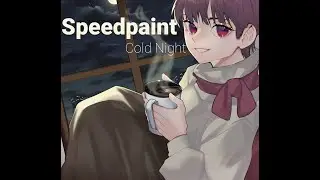 (IbisPaint X) Cold Night  Speedpaint