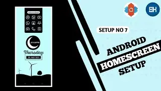 Nova Launcher Setup 2021 | Homescreen | Setup No #7