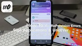 How to Fix ReProvision Errors!  Sign Apps and Unc0ver Successfully!!