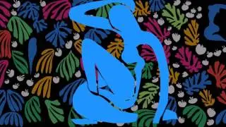 Blue Nude, Henry Matisse animated