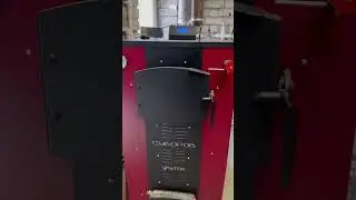 Как бездымно заложить дрова в шахтный котел?
