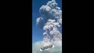 Sinabung Mountain Eruption
