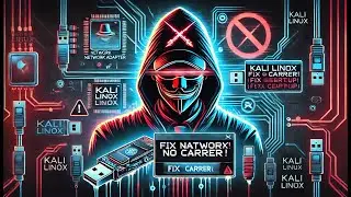 Fix Kali Linux Network Adapter Not Detected & No Carrier Issue (2025 Solution)