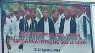 Hari pertama Natas Lengor Cibal.