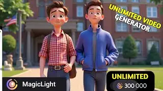 Magic Light Ai Unlimited FREE Image to Video Generator is HERE!I Unlimited Credit Limits