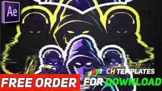 Glitch Templates For After effects | Glitch Intro | Glitch Text | With sound Effect | Part 1