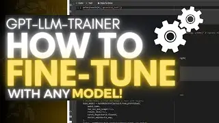 How to Fine-Tune and Train LLMs With Your Own Data EASILY and FAST- GPT-LLM-Trainer