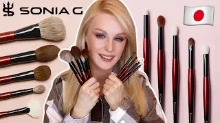 Лучшие японские кисти? Sonia G Pro Face & Eye Set ❤️