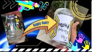 🔥DIY  automatic HOLI BLASTER!!🌈💥🔥! Submersible pump!! 75 SUBS special video! The Eternal Photon