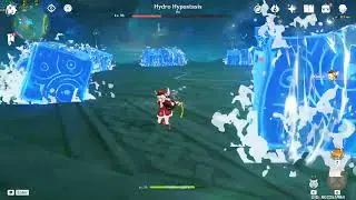 "Do you want Klee?" solo gameplay vs Hydro Hypostasis