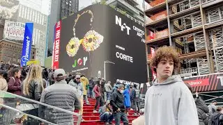 Emery Kelly - Emotions NFT, NYC, Times Square