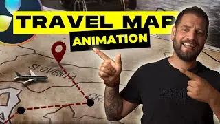 Davinci Resolve Travel Map Animation | Schritt für Schritt Tutorial