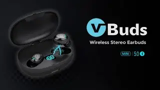 Vida IT vBuds True Wireless Earbuds 70H Playtime with 2200mAh Charging Case [New Version]