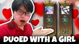 I DUOED WITH A GIRL FOR THE FIRST TIME 💕 | Duo To Immortal