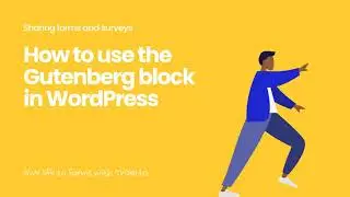 How to use the Tripetto Gutenberg block in the WordPress Gutenberg editor