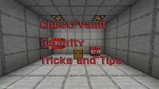Minecraft TIPS - VAULT DECOY's, tips and tricks