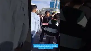 Yakışıklı güvenlik ve Xorto dayak yiyor