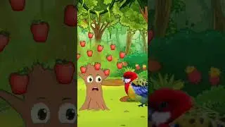 birds and apple tree talking video #74 green screen videos