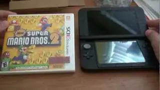 [HD] New Super Mario Bros. 2 (3dsXL unboxing prt3)