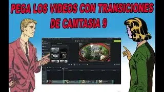 Pega los videos con transiciones de Camtasia 9 - fácil
