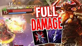 Surtr With FULL DAMAGE is THE MOST FUN GOD IN SMITE!