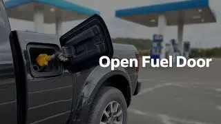 Nissan Frontier - How to Open Gas Cap/Fuel Door