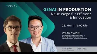 [Webinar] GenAI in Produktion - Neue Wege für Effizienz und Innovation