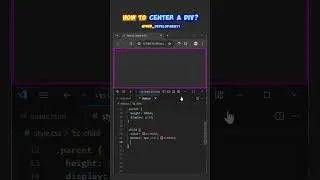 How to center a div using Grid property of CSS #javascript #css3 #html5 #css  #coding #programming