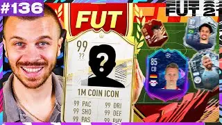 FIFA 21 OMG I GOT AN INSANE 1 MILLION COIN ICON TO COMPLETE MY BEST EVER FUT CHAMPIONS RTG SQUAD!