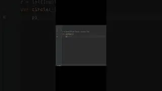 #python program to find the area of a circle.