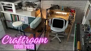 CraftRoom Tour 2022 | Craftroom Storage | Craft Organisation | Craftroom  DIY | Craftroom Ideas
