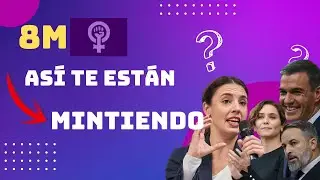 La Verdadera CARA del 8M 🟣 (Te están mintiendo) 😶‍🌫️