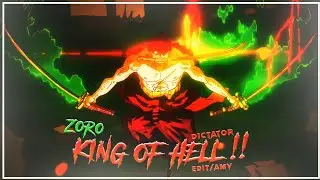 Zoro vs King Edit 🔥Beat das trevas | One Piece 1062 Edit [Edit/Amv] #zoro #onepiece #edit