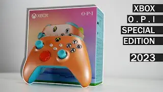 Unboxing Xbox Wireless Controller (2023) Sunkissed Vibes OPI Special Edition 