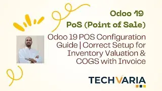 Odoo 19 POS Configuration Guide | Correct Setup for Inventory Valuation & COGS with Invoice