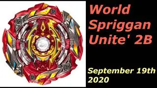 Beyblade Burst Superking World Spriggan Unite' 2B / Бейблэйд Бёрст Суперкинг