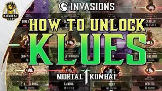 How to UNLOCK Every KLUE in Mortal Kombat 1 Invasions 🔓
