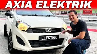 Axia Elektrik Pertama - Cas 4 Jam Boleh Pergi 220 KM!